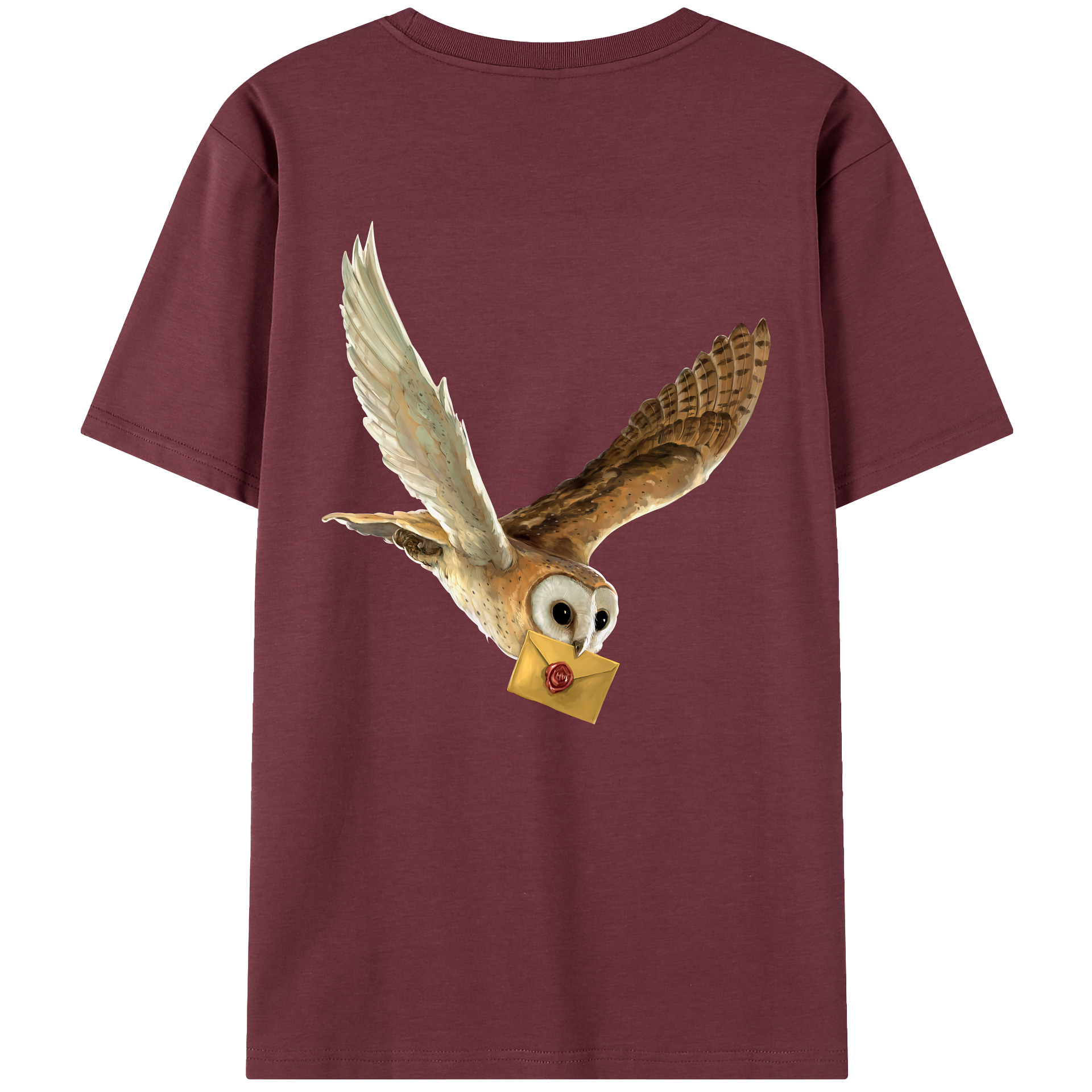 （画像用） Harry Potter ハリー・ポッターシリーズ 綿100％半袖Tシャツ（背面プリント）